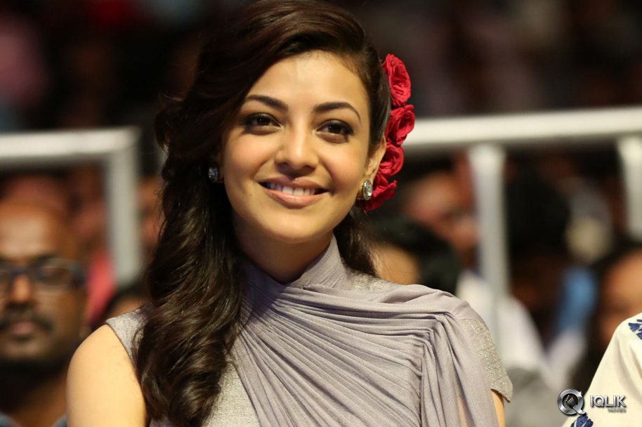 Kajal-Aggarwal-at-Sardaar-Gabbar-Singh-Movie-Audio-Launch